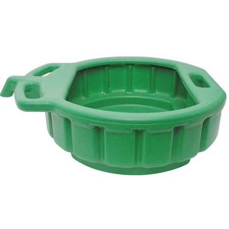 Steelman 4.5-Gallon Green Plastic Radiator Drain Pan 76060